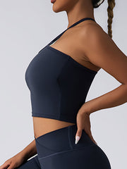 Crop Top With Built In Pads Sports Bras For Women