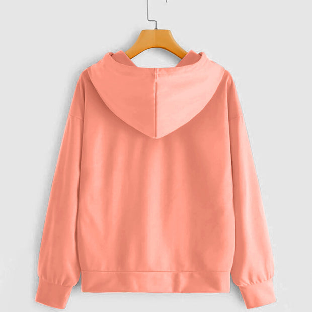 Women's Clothing Autumn Winter New Top Loose Long Sleeve Sweatershirt Women