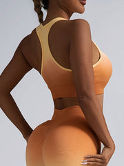 3 Pack Medium Support Sports Bra For Women Racerback Padded Workout Gym Yoga Running Bras