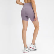 Parallel Gear Yoga Shorts Running Fitness High Waist Sports Three-quarter Pants