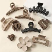 Shark Clip Frosted Hair Clip Women