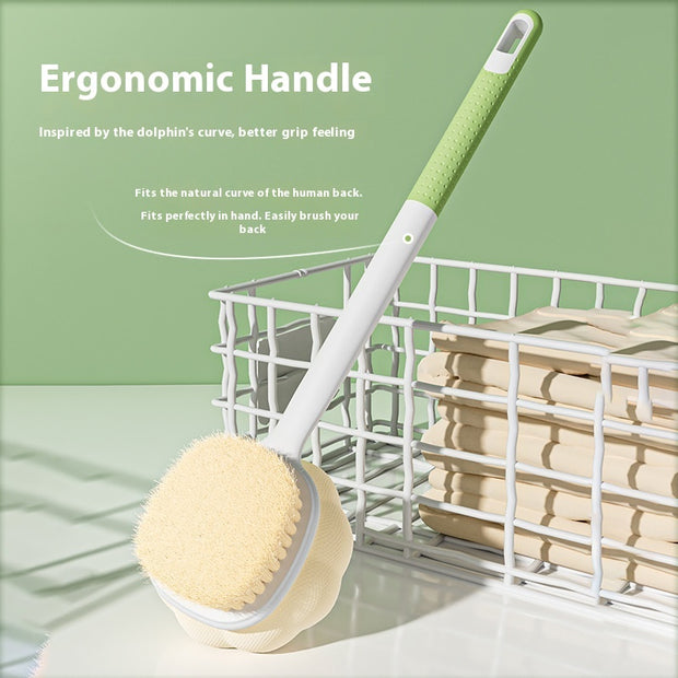 Double-sided Bath Brush Full Body Bath Fantastic Back Cleaning Accessories