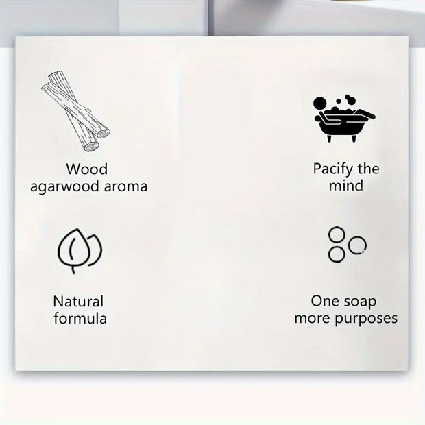 Agarwood Body Cleaning Bath Soap